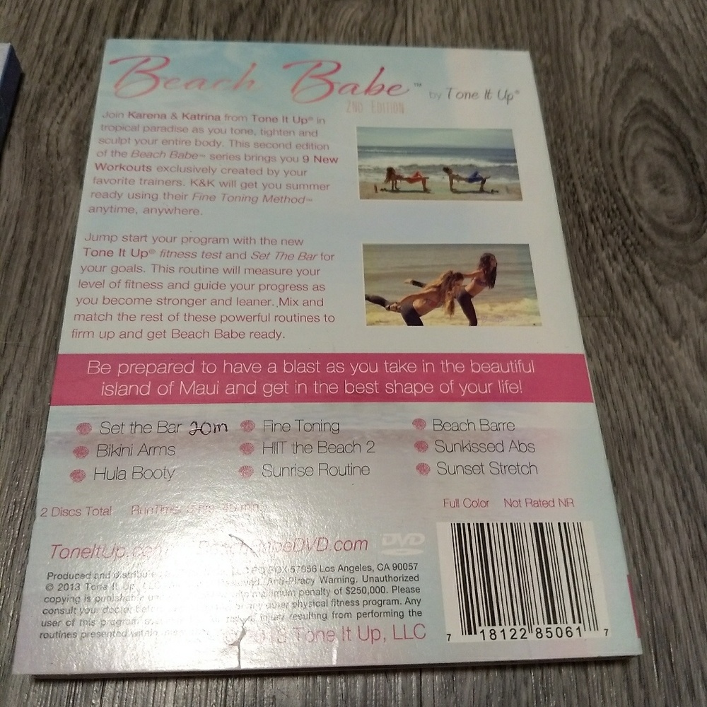 Beach Babe Workout DVDs - Picture 5 of 6